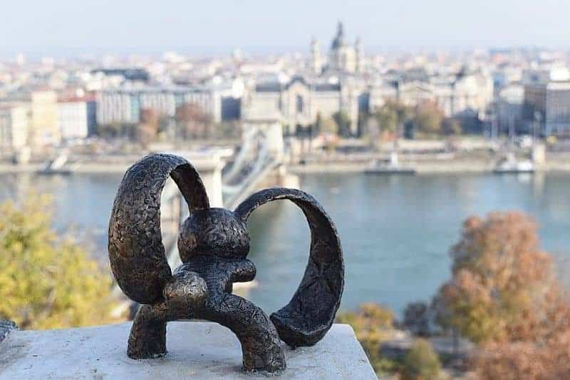 Mini statues of Budapest